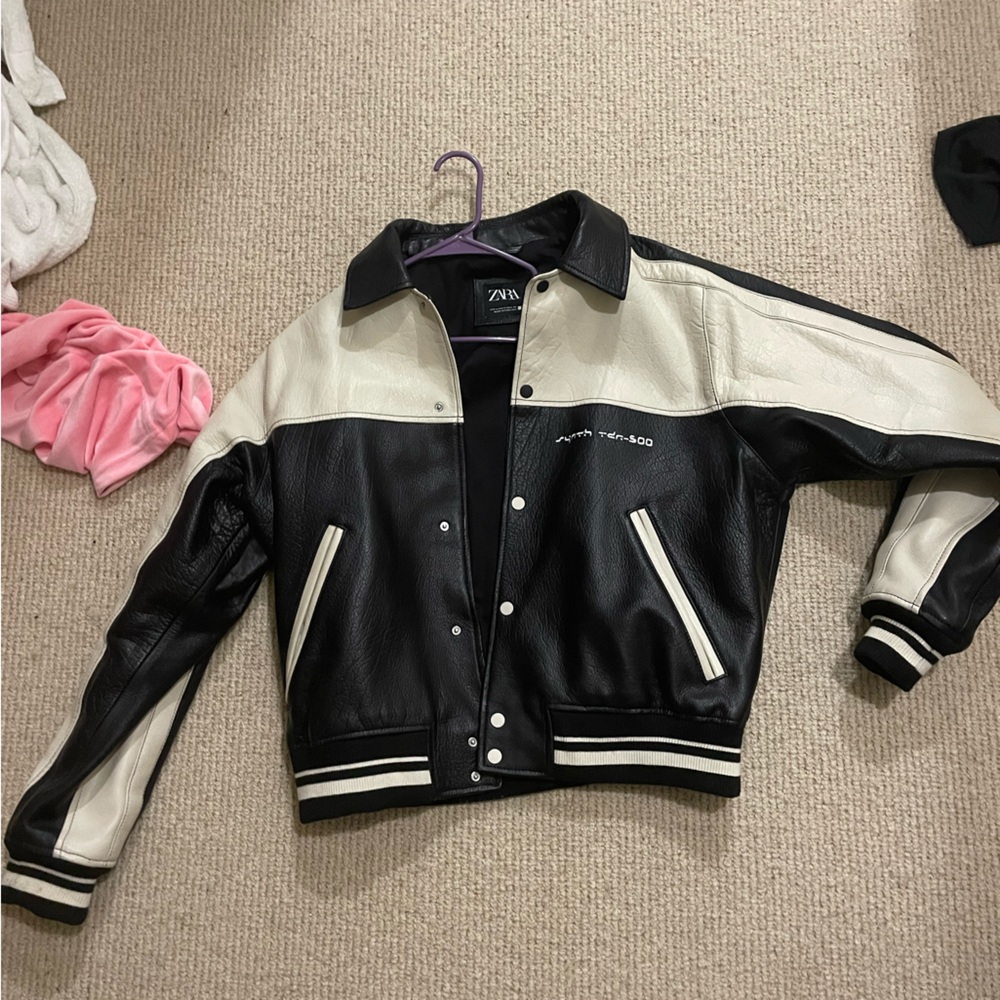 Zara Vintage Leather Jacket